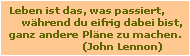 Spruch Lennon